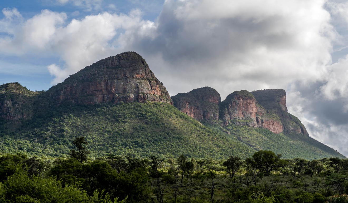 Primeval mountain peaks covered by forest rise above the savannah. Photo: Alamy
