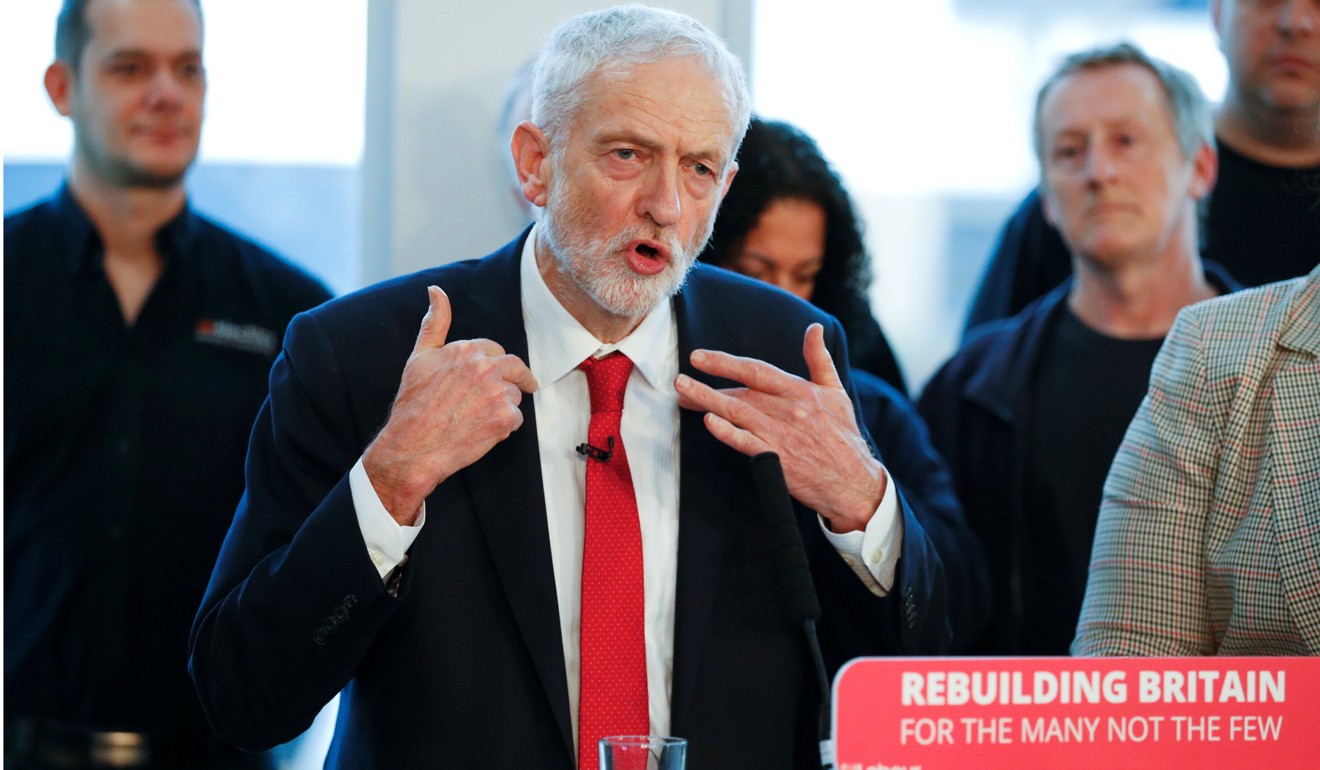 Jeremy Corbyn, leader of the Labour Party, speaks about Brexit in Wakefield on January 10, 2019. Photo: Reuters