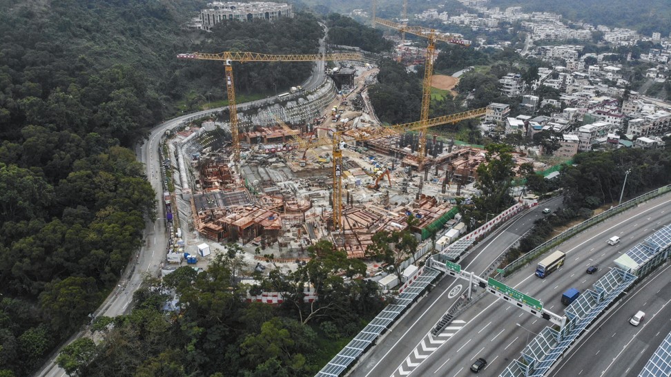 The Regent, a development of 1,620 units by China Overseas Land in Tai Po, is expected to be completed by the end of January 2021. Photo: Martin Chan
