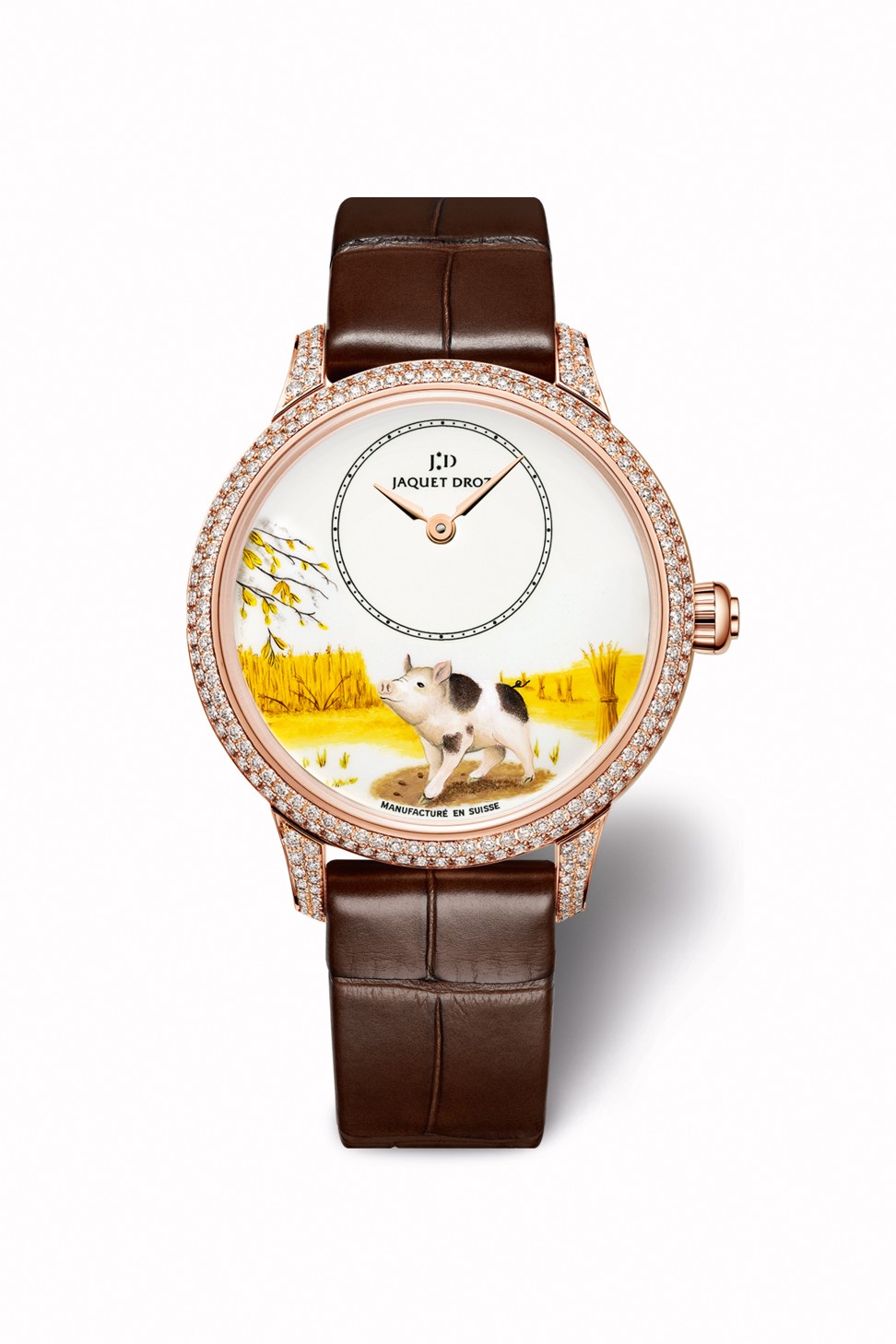 Three Year of the Pig watches from Chopard Jaquet Droz Vacheron