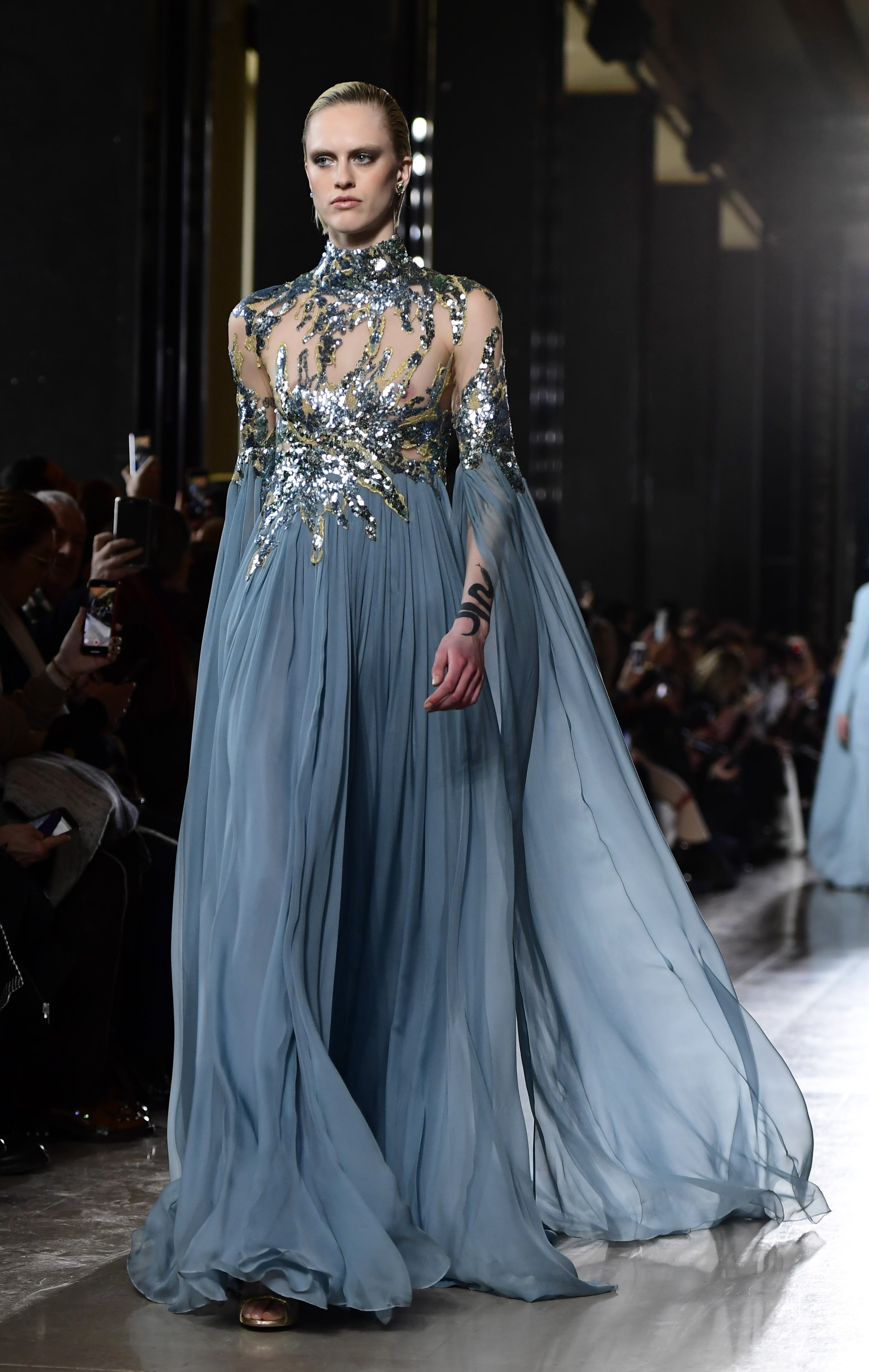 Paris Haute Couture 2019: Elie Saab’s kaleidoscopic collection invites ...