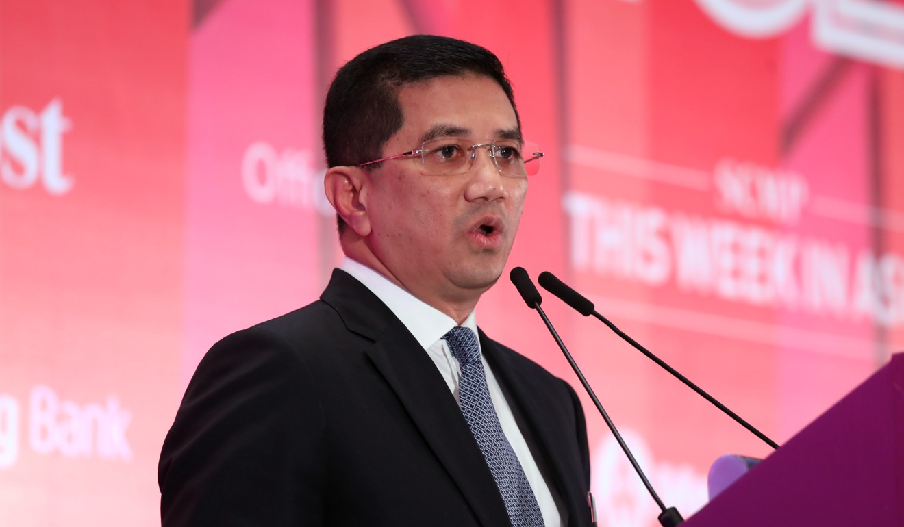 Minister of Economic Affairs Azmin Ali at the Hilton Hotel in Kuala Lumpur, Malaysia in October, 2018. Photo: SCMP