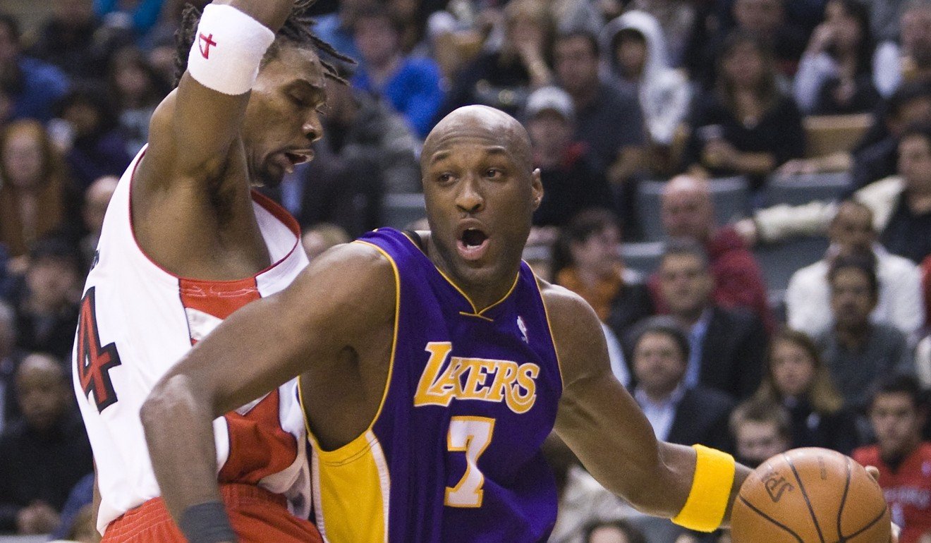 Odom in action for the Los Angeles Lakers in 2009. Photo: AP