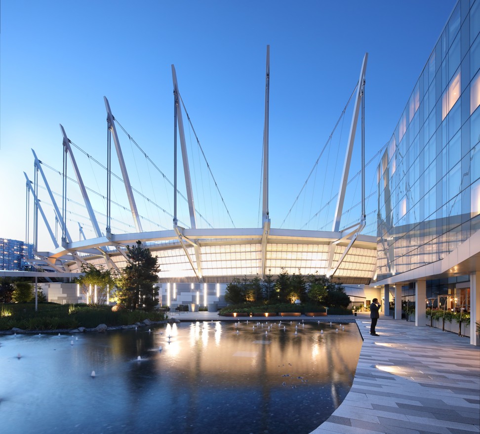 The Parq exterior overlooking BC Place. Photo: Handout