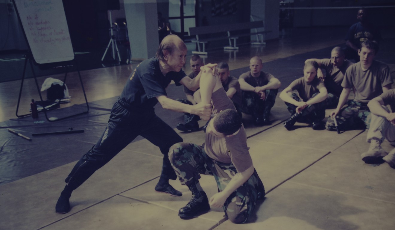 Lo teaching Wing Chun. Picture: courtesy of Lo Man Kam