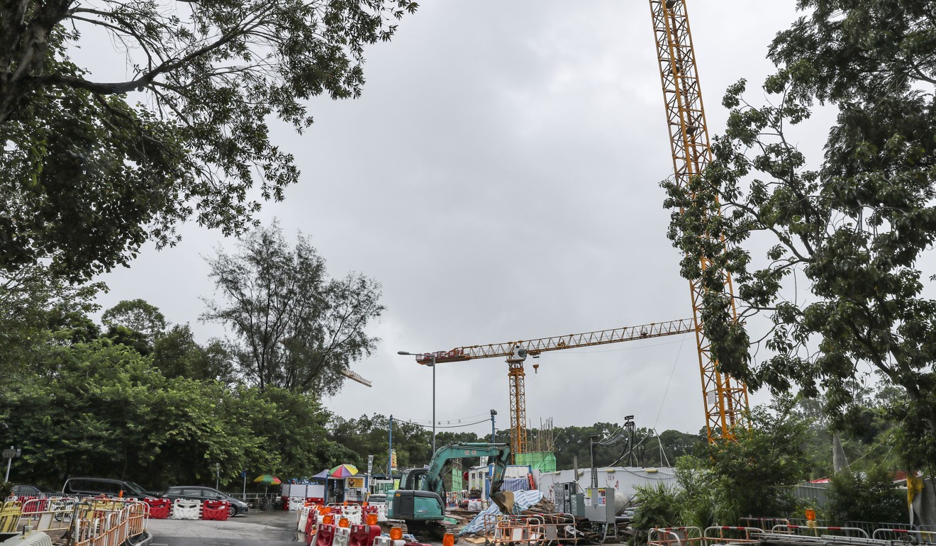 China Evergrande’s 1,982-unit development at 8 Kwun Chui Road in Tuen Mun under construction on August 11, 2018. Photo: Edward Wong
