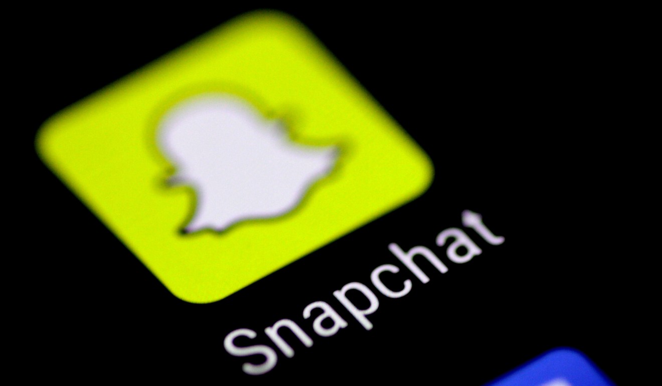 Snapchat, released in 2011, is one of the world’s most popular messaging applications. Photo: Reuters