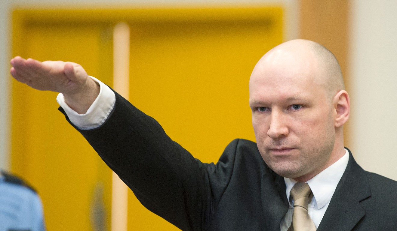 Christopher Paul Hasson was admirer of Norwegian mass murderer Anders Breivik (pictured). File photo: AFP