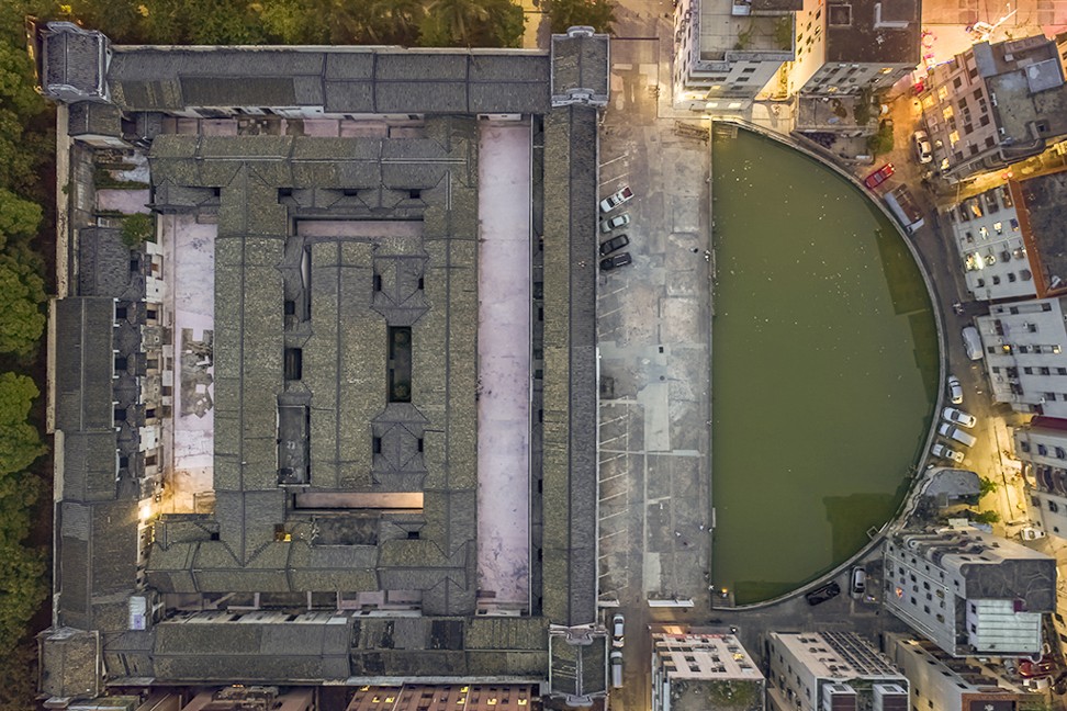 An aerial view of the Maosheng Residence. Picture: Thomas Bird