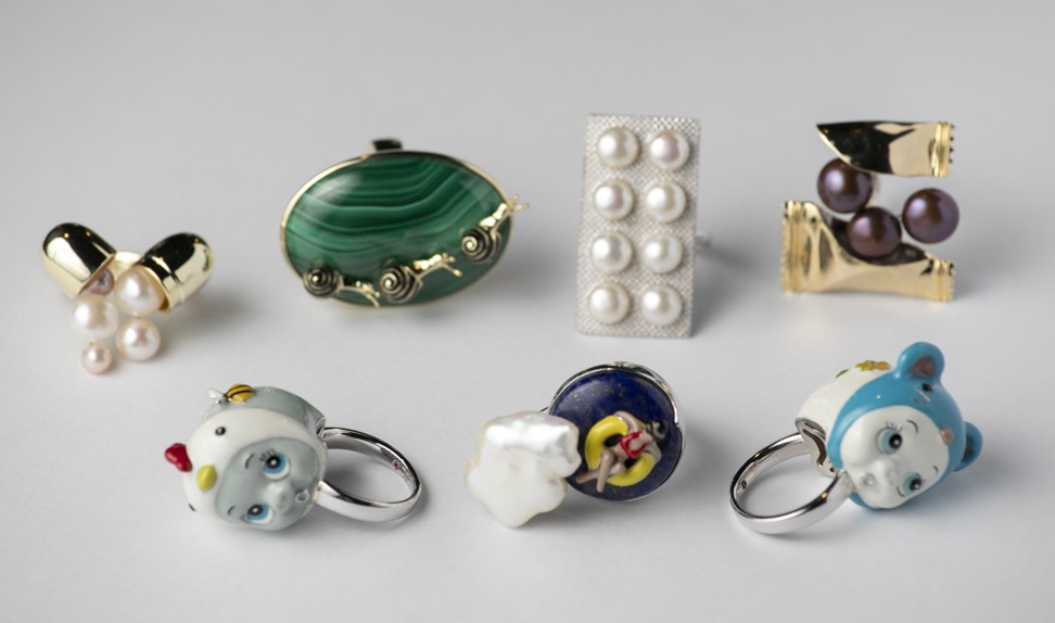 Some of BC Joaillerie’s playful creations. Picture: Antony Dickson