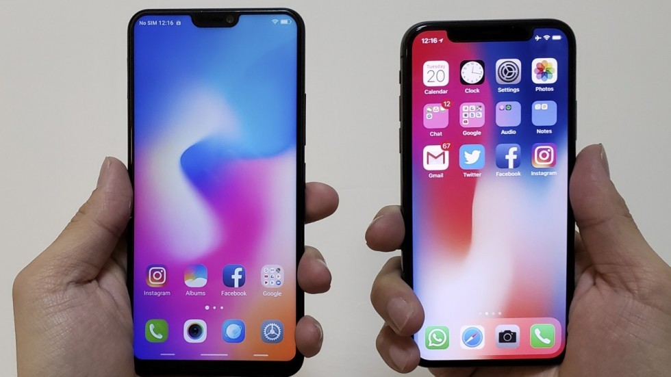 The new Vivo V9 (left) offers decent specs for a great price. (Photo: South China Morning Post)