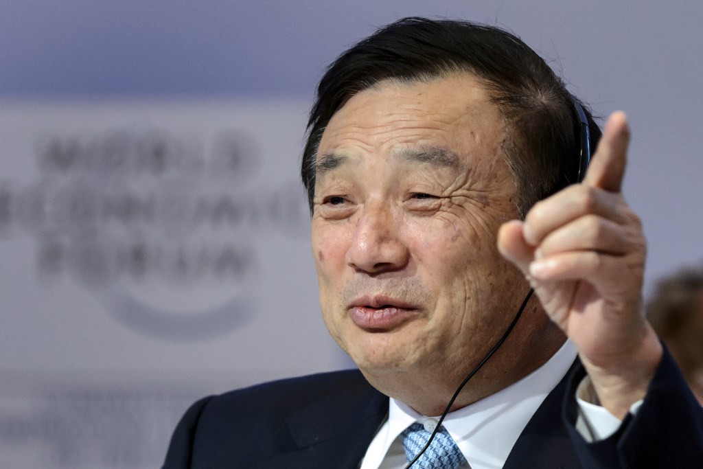 “As a great leader, Deng Xiaoping also went through three periods of success and three periods of setbacks,” Huawei CEO Ren Zhenghui wrote in a staff memo. (Picture: AFP)