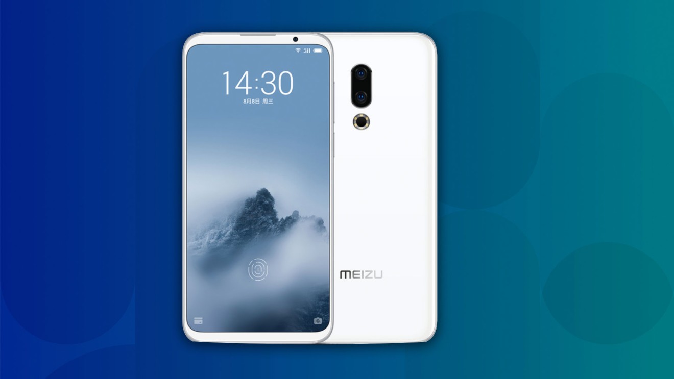 The Meizu 16 also features face unlock and a dual camera on the back. (Picture: Meizu)  
