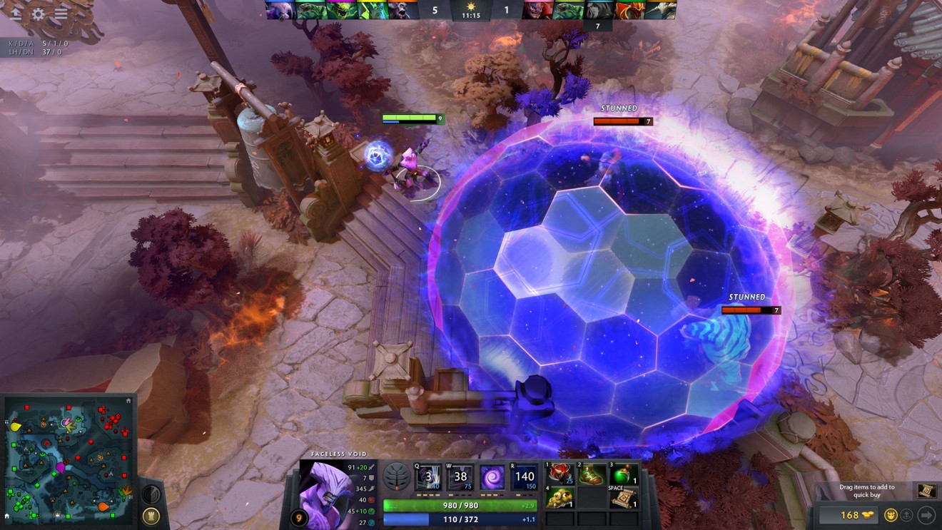 Dota 2 was born out of a Warcraft III mod Defense of the Ancients (DotA), a pioneer of the MOBA esports genre. (Picture: Valve)