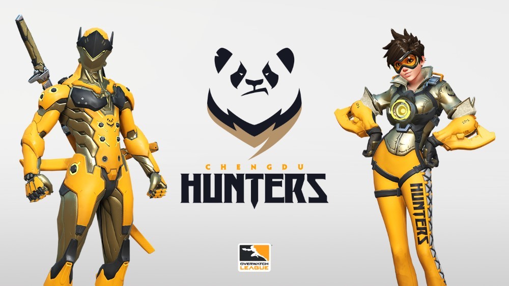 So uh, do the pandas hunt... or does the team hunt pandas? (Picture: Chengdu Hunters)