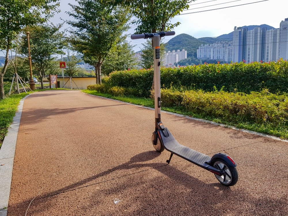 These little guys have been crowding on sidewalks around US cities, similar to shared bikes in China. (Picture: Shutterstock)