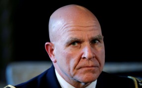US National Security Adviser, H.R. McMaster. Photo: Reuters