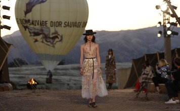 Maria Grazia Chiuri ‘s first cruise collection for Dior show in Los Angeles. Photo: Reuters