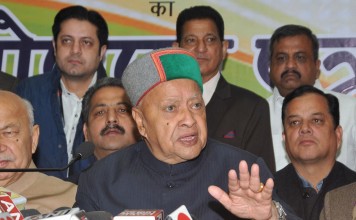 Virbhadra Singh, chief minister of Himachal Pradesh. Photo: AFP