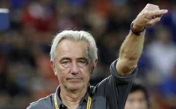 Bert Van Marwijk will lead Australia at the World Cup in Russia. Photo: AP Bert Van Marwijk will lead Australia at the World Cup in Russia. Photo: AP