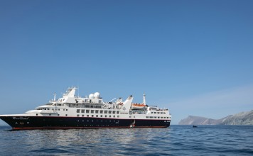 Silversea sails from Guam to Kobe, in Japan, aboard the Silver Explorer. Picture: Adrian Wlodarczyk