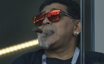 Did Diego Maradona just deliver the worst, or best, post-game interview ever? Photo: AP