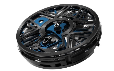 Zenith’s new oscillator is barely 0.5mm thick.