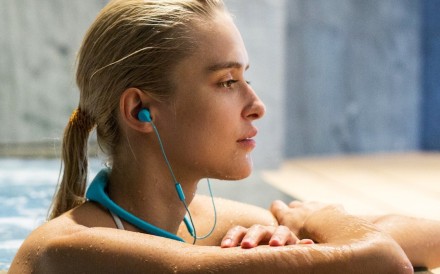 Tayogo waterproof Amphibious Music Phones allow you to listen to music while you swim. Photo: Tayogo