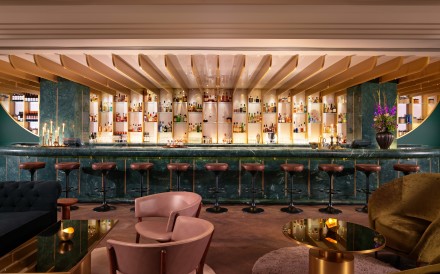 Interior of Dandelyan bar