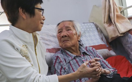 With growing numbers of elderly – and a trend of more people living past the age of 100 – the city urgently needs younger people as geriatric care workers