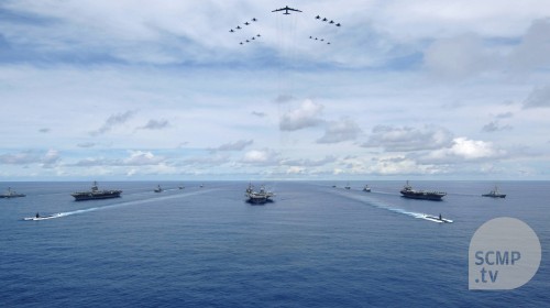 US to stage massive naval drill as Donald Trump tours Asia