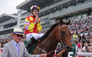 Trainer John Moore has Designs On Rome targeting the Sha Tin Trophy on Sunday. Photo: Kenneth Chan   