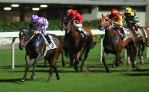 Peace Combination scores an effortless win on Wednesday night and looks bound to win again in Class Four. Photo: Kenneth Chan