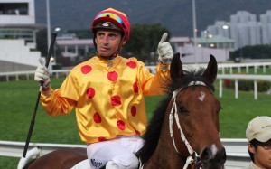 Gerald Mosse is targeting Sunday’s HK$18 million Derby aboard Gold Mount. Photo: Kenneth Chan