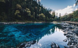 With its azure lakes, waterfalls and –yes, it’s true – glorious solitude, the Unesco World Heritage site and World Biosphere Reserve in southwest China is a heavenly place for a walk