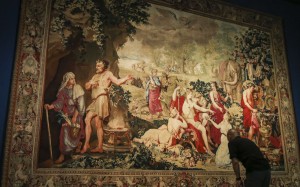 A masterpiece from Musée du Louvre on display during the ‘Inventing le Louvre: From Palace to Museum over 800 Years’ exhibition in Hong Kong. Photo: Dickson Lee