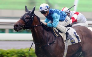 Zac Purton guides Jing Jing Win to victory at Sha Tin on Sunday. Photos: Kenneth Chan