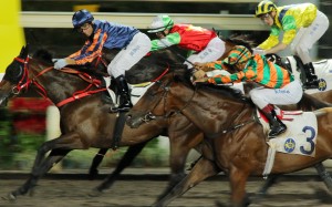 Joao Moreira guides Red Marvel to victory at Sha Tin on November 1. Photos: Kenneth Chan