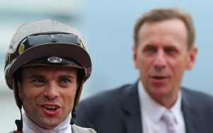 Umberto Rispoli (left) and John Size (right) after Ivictory’s win in May. Photos: Kenneth Chan