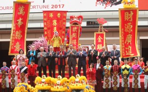 The Lunar New Year opening ceremony at Sha Tin racecourse. Photo: Kenneth Chan