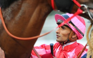 Karis Teetan unsaddles Morethanlucky after one of their four wins together. Photos: Kenneth Chan