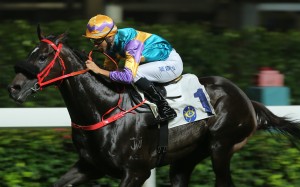 Joao Moreira drives Zero Hedge to victory in May. Photo: Kenneth Chan