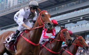 Ivictory races to victory in last season’s Chairman's Sprint Prize at Sha Tin. Photos: Kenneth Chan