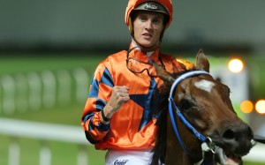 Chad Schofield returns after an impressive win on Perfect Glory at Happy Valley. Photos: Kenneth Chan