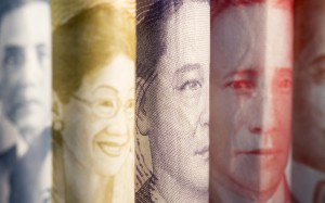 Philippine peso notes. The central bank of the Philippines has raised rates by 175 basis points over the past year. Photo: Bloomberg
