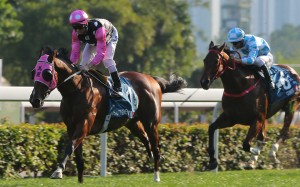 Beauty Generation coasts to victory in the Group One Stewards’ Cup on Sunday. Photos: Kenneth Chan