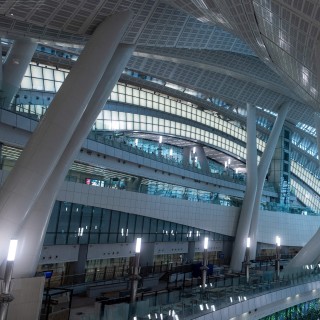 The West Kowloon terminus of the Guangzhou-Shenzhen-Hong Kong Express Rail Link. Photo: Philip Fong/AFP