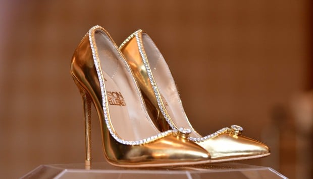 Dubai jeweller puts US$17 million price tag on gem-studded stilettos, making them world's most ...