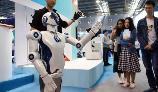 China’s ‘Made in China 2025’ initiative describes a development plan to turn the country into a superpower in emerging high-tech sectors such as robotics and artificial intelligence.