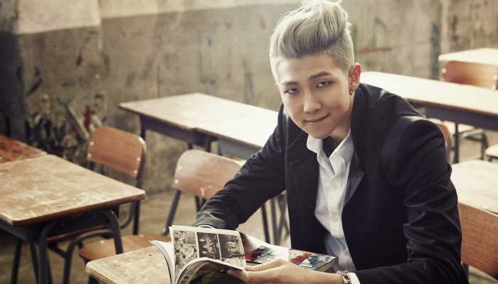 K Pop Star Rap Monster Of Bts Is Breaking Genre S Squeaky Clean Mould And Fans Can T Get Enough South China Morning Post,Cool Blonde Balayage Dark Roots Short Hair